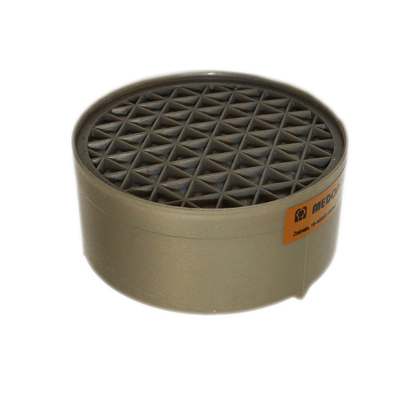 AX, la protezione respiratoria contro gas, vapori organici e particelle. Scatola da 8 filtri.