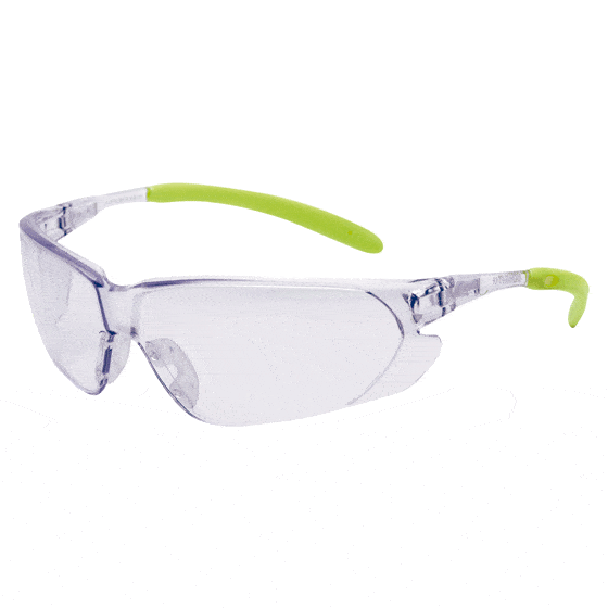 Die Brille Galia Flex von Medop bietet einen komfortablen Augenschutz, der sich mit seinen flexiblen, gut sichtbaren Bügeln an alle Gesichtsformen anpassen lässt.