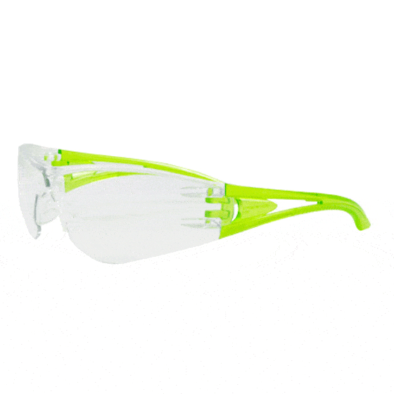 La gafa Kito, la gafa de Medop con visión periférica sin aberraciones con marcado FT, perfecta para proteger los ojos frente a impactos. 