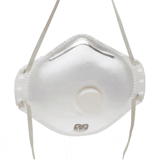 A P2 esférica com válvula, a autofiltrante dobrável da série C, adapta-se a todos os rostos e proporciona conforto, respirabilidade e proteção FFP2.