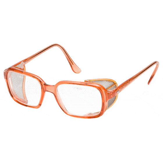 Vulcano, os óculos de proteção ocular mais resistentes da Medop, com grelha para evitar o embaciamento. 
