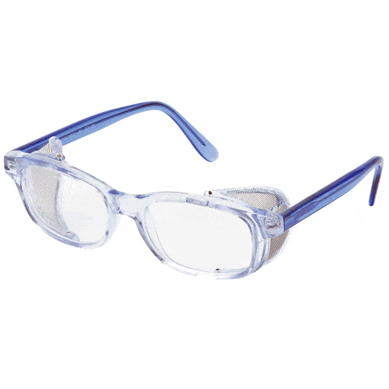 Les lunettes Vulcano de Medop, les lunettes de sécurité les plus solides avec une protection oculaire grillagée qui évite la buée. 