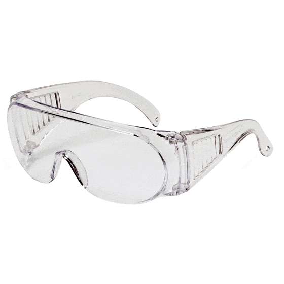 Goggles with no metal components