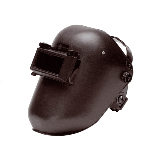 El De Cabeza es un adaptador a cabeza con protección completa para Soldadura y con oculares con distintos Grados de Protección.