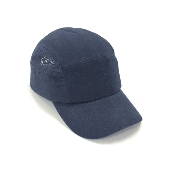 Safety cap with lateral ventilation