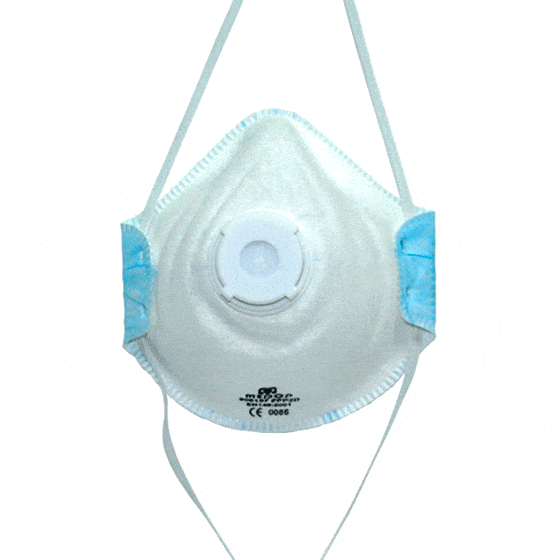 P2C with valve, foldable C-series filter mask: Adapt to all types of face; comfortable and breathable with FFP2 protection.