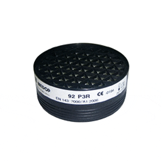 Le P3 de Medop protège contre les particules solides et liquides, compatible avec les demi-masques de Medop avec fermeture à baïonnette.