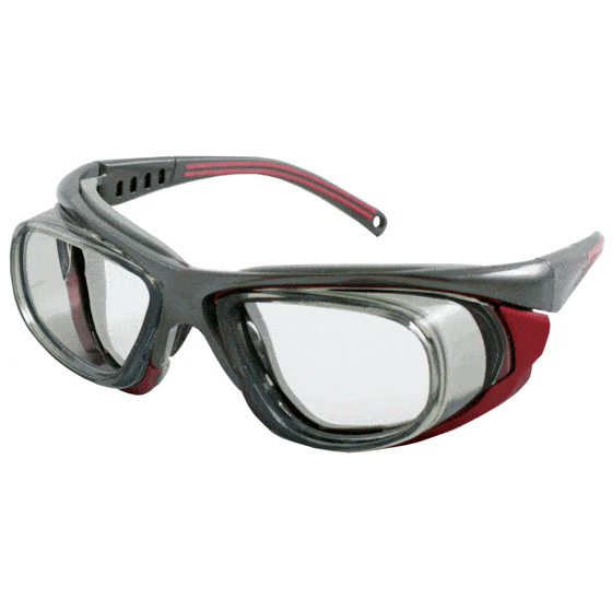 Les lunettes de sécurité de Medop, Resolution, protection oculaire en forme de masque, adaptables à toutes les physionomies, avec verres correcteurs et grand choix de traitements.
