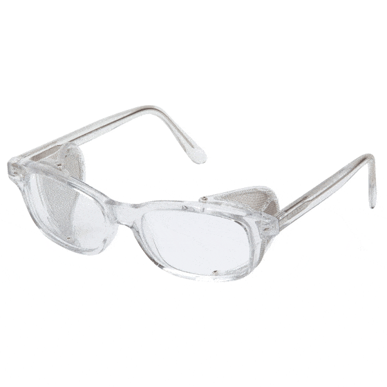 No-fog safety spectacles