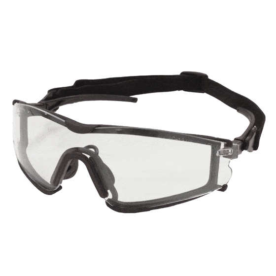 Lightweight unilens sport spectacles with a perfect seal